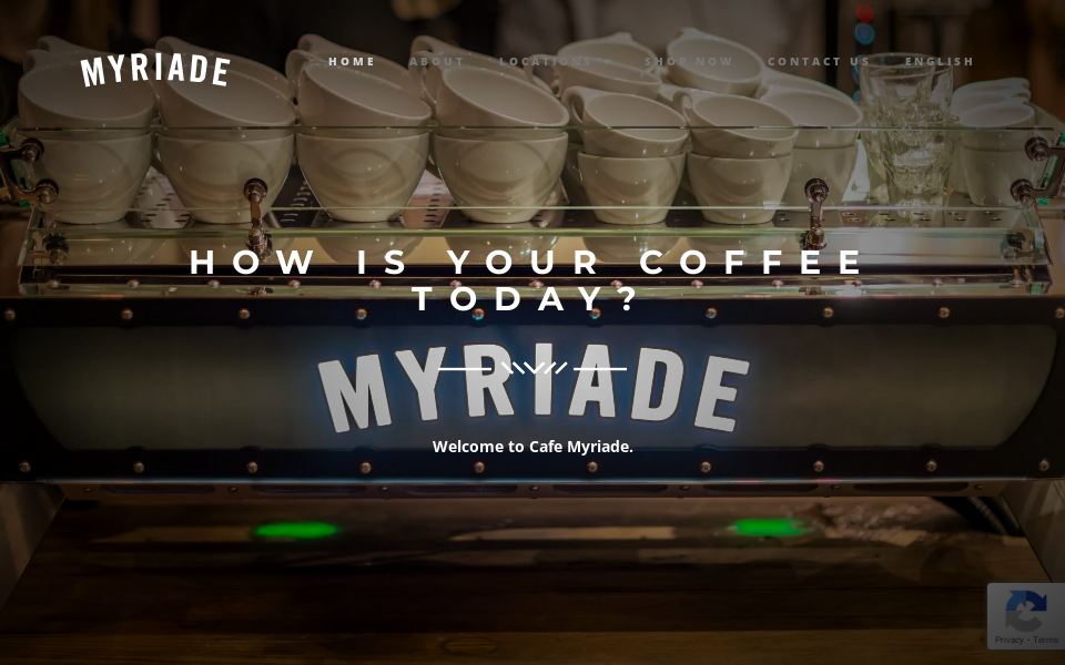 cafemyriade.com/ screen capture