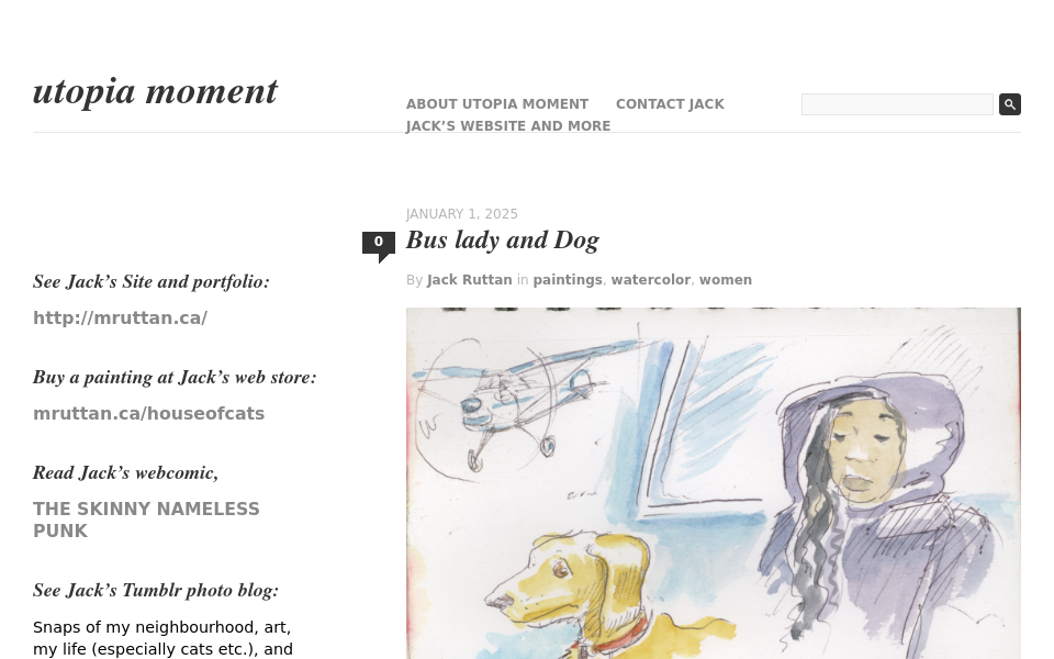 utopiamoment.ca/ screen capture