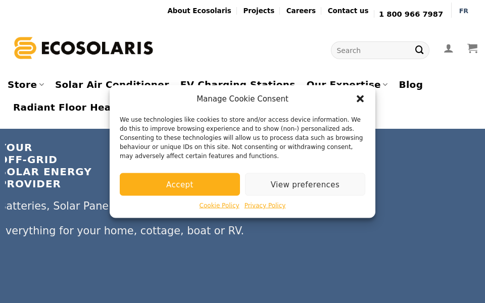 ecosolaris.ca/ screen capture