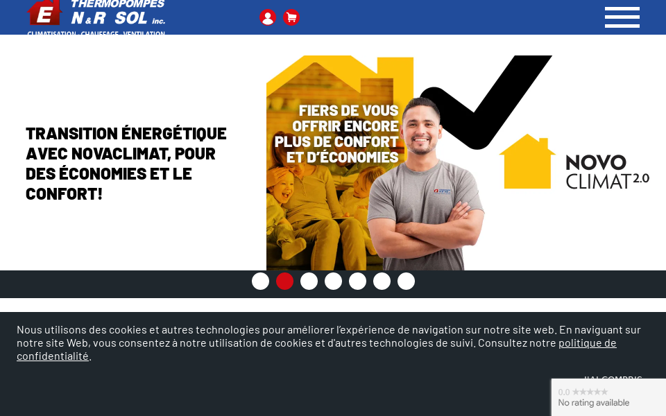 thermopompesnrsol.com/ screen capture