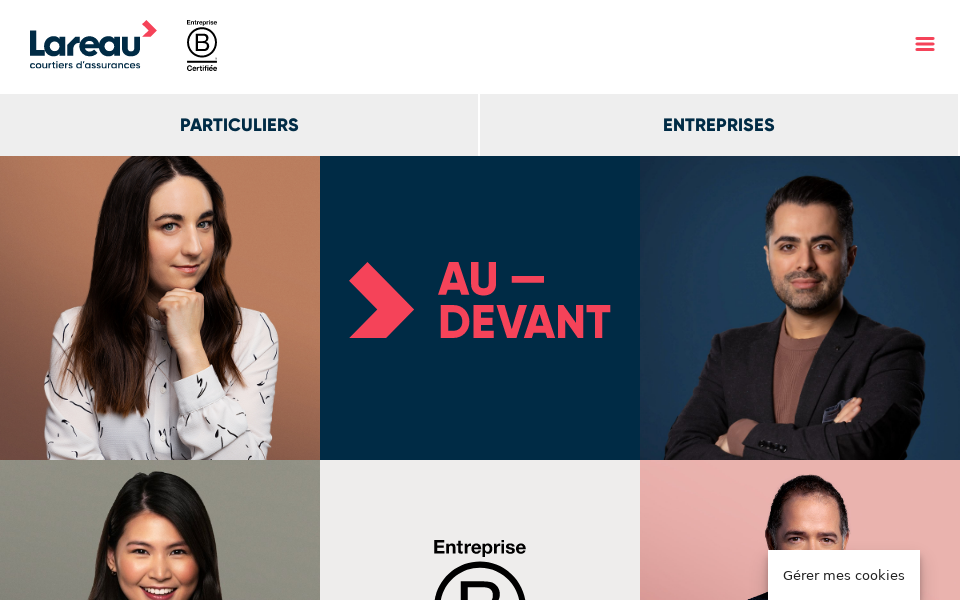 lareau.ca/ screen capture