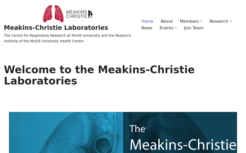 meakinsmcgill.com/ screen capture