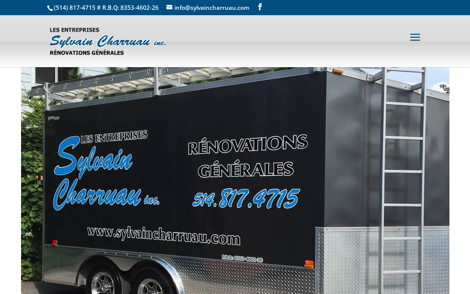 www.sylvaincharruau.com/ screen capture