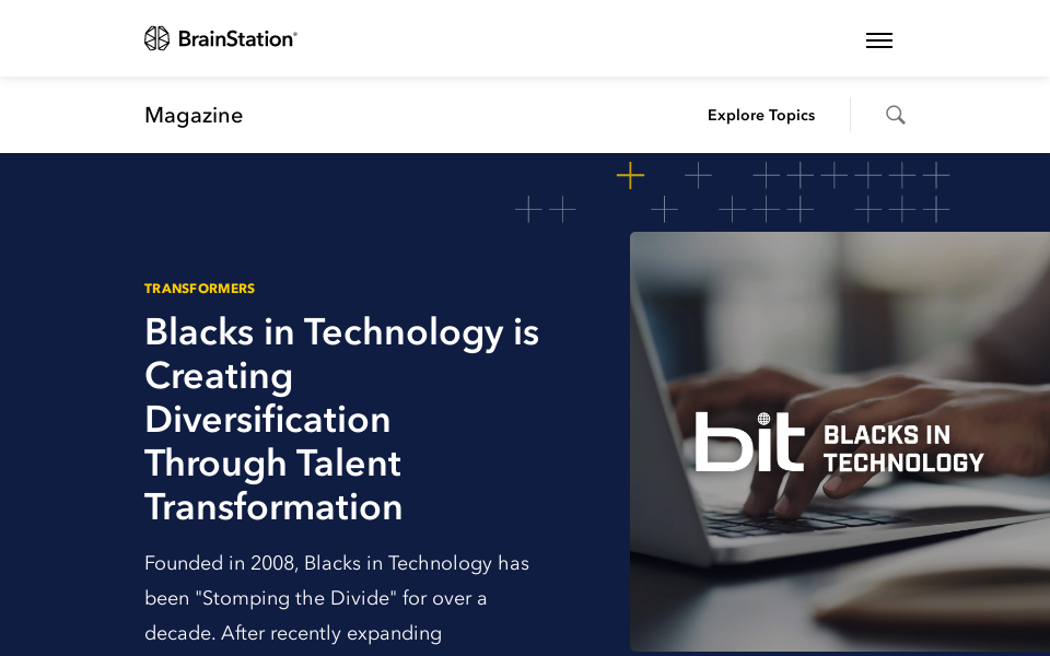 brainstation.io/magazine screen capture