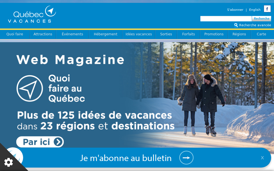 www.quebecvacances.com/ screen capture