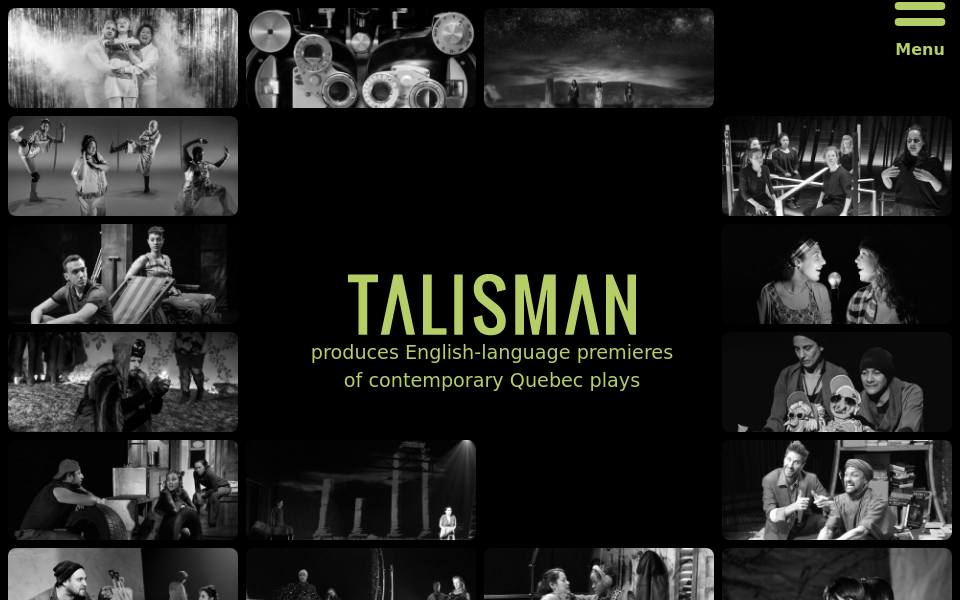 www.talisman-theatre.com/ screen capture