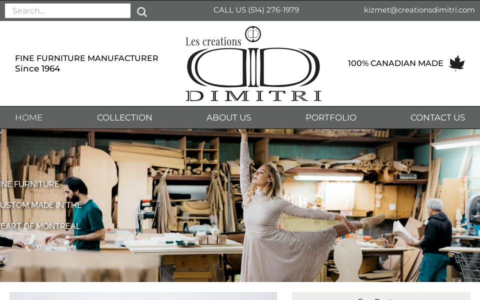 creationsdimitri.com/ screen capture