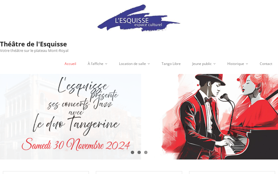 theatredelesquisse.qc.ca/ screen capture