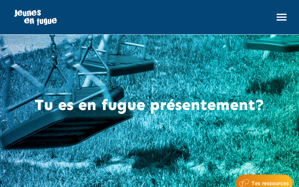 jeunesenfugue.ca/ screen capture