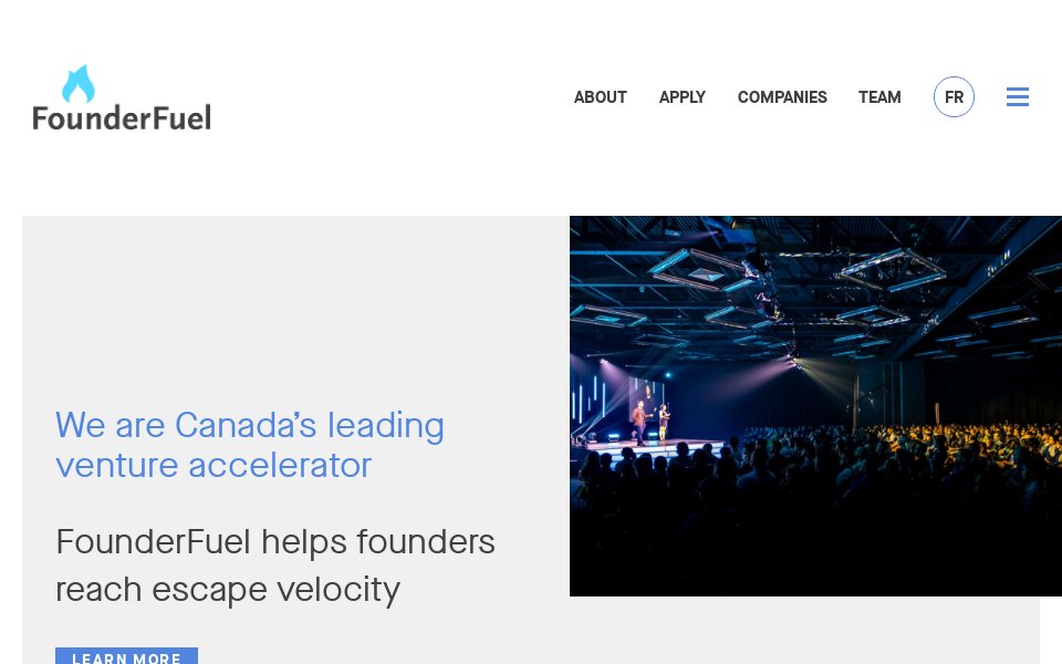 founderfuel.com/ screen capture