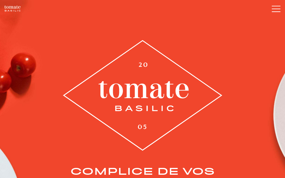 tomatebasilic.com/ screen capture