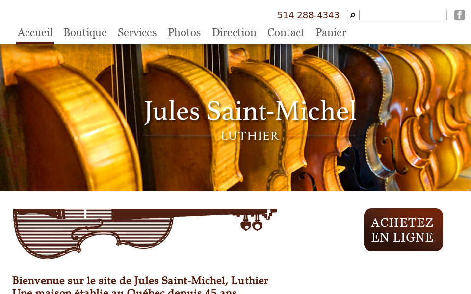 www.luthiersaintmichel.com/ screen capture