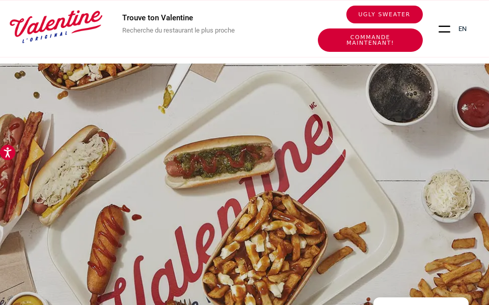 valentine.ca/ screen capture