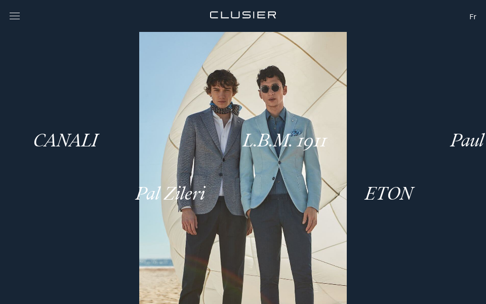 clusier.com/ screen capture