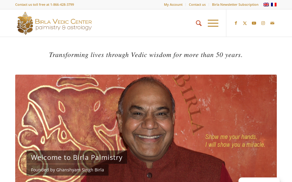 birla.ca/ screen capture