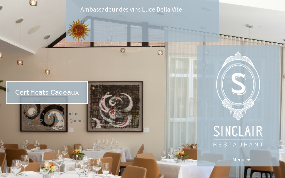 restaurant-sinclair.com/ screen capture