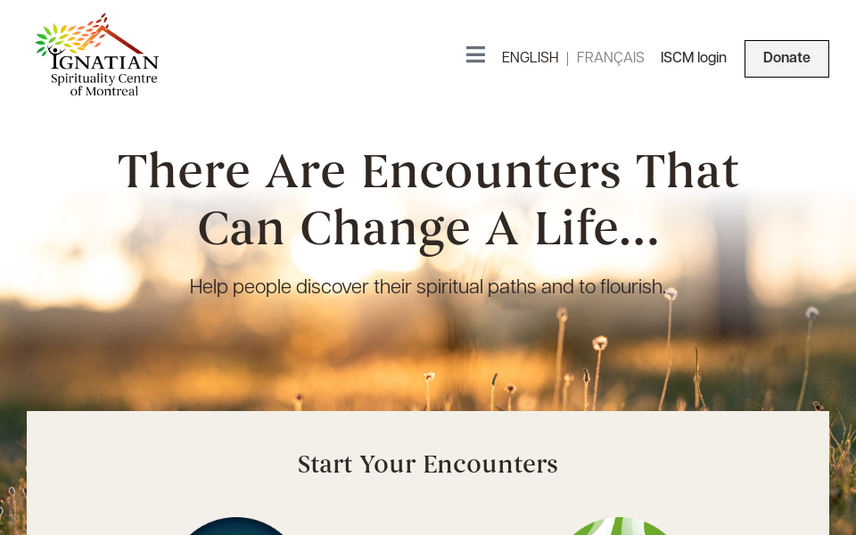 ignatiancentremtl.org/ screen capture