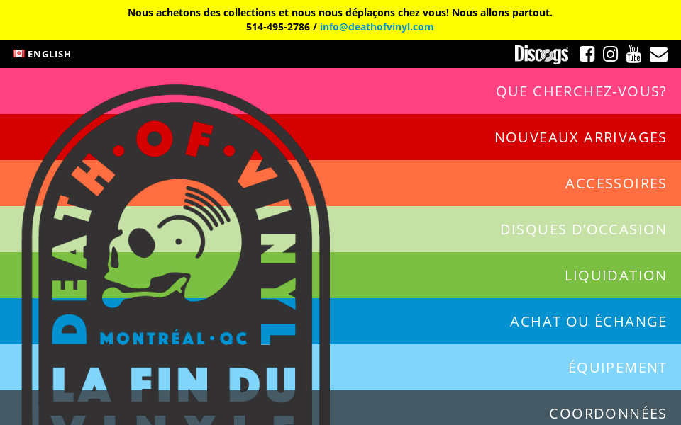 www.deathofvinyl.com/ screen capture