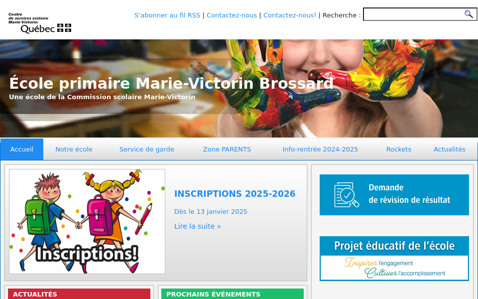 marie-victorin-brossard.ecoles.csmv.qc.ca/ screen capture