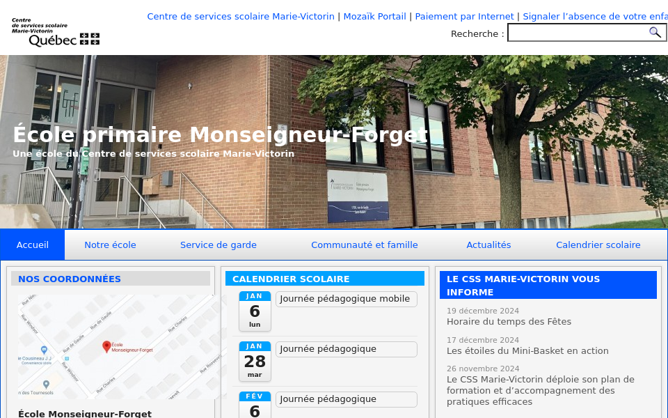 monseigneur-forget.ecoles.csmv.qc.ca/ screen capture
