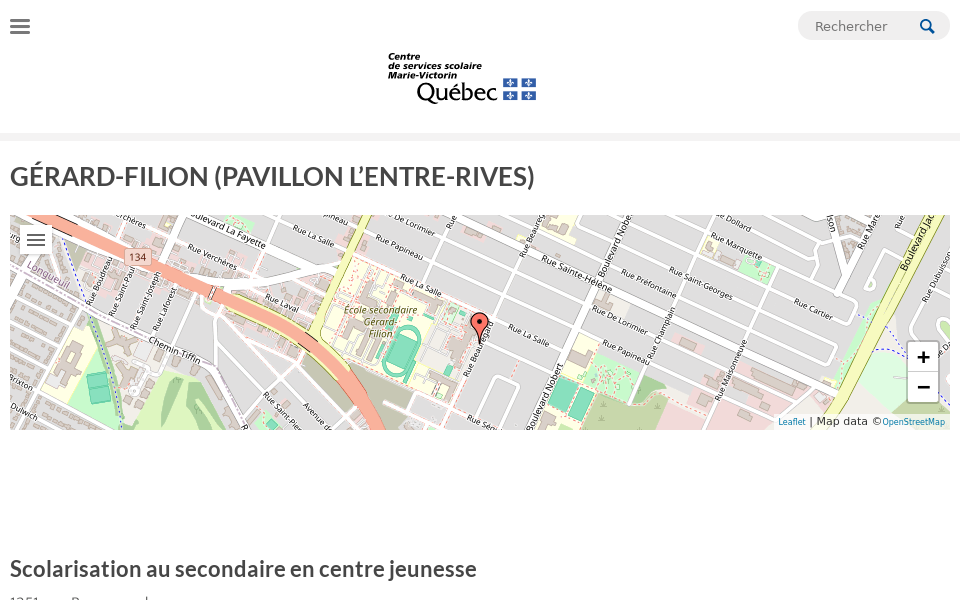 cssmv.gouv.qc.ca/secondaire/ecoles-specialisees/gerard-filion-pavillon-lentre-rives/ screen capture