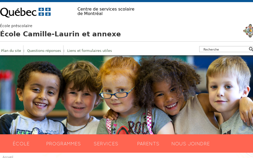 camille-laurin.cssdm.gouv.qc.ca/ screen capture