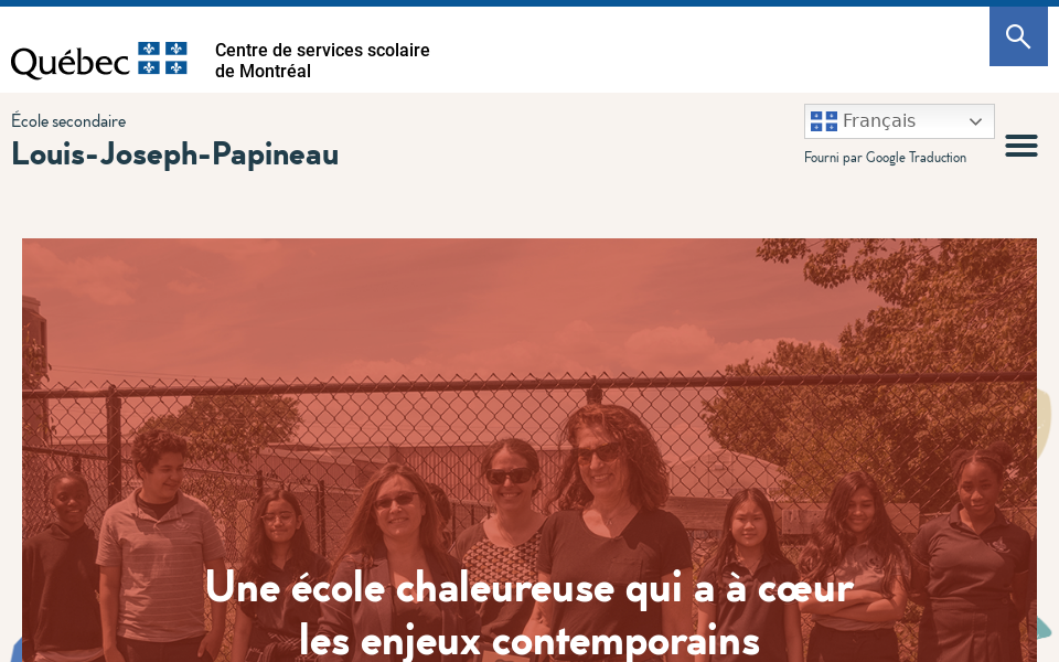 louis-joseph-papineau.csdm.ca/ screen capture