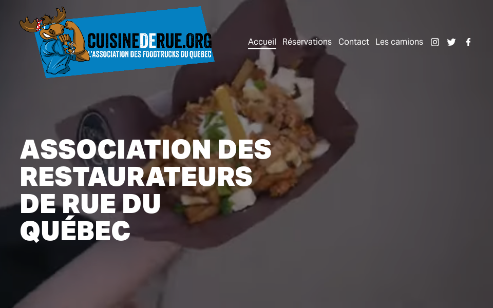 cuisinederue.org/ screen capture