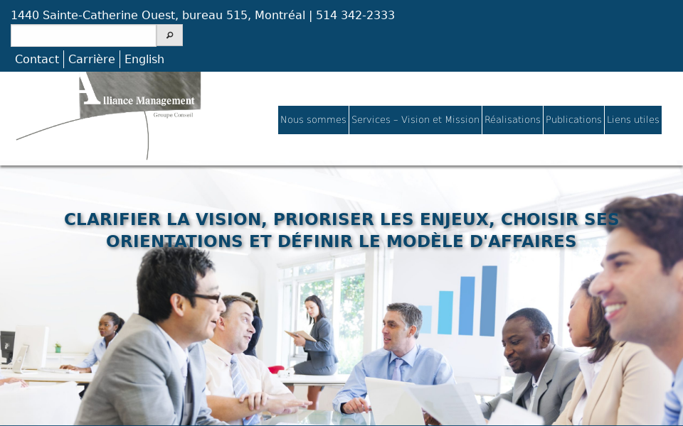 www.alliance-management.qc.ca/ screen capture