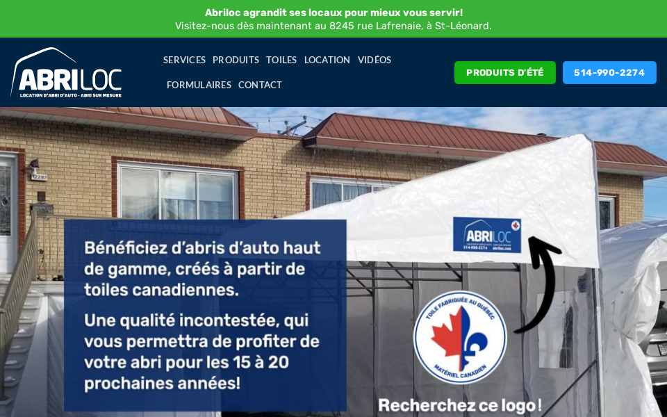 abriloc.com/ screen capture