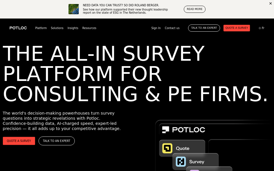 potloc.ca/ screen capture