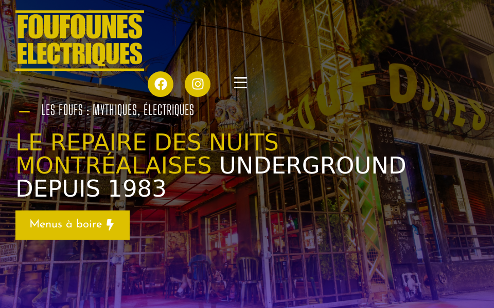www.foufouneselectriques.com/ screen capture
