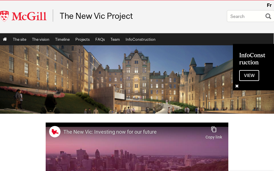 www.mcgill.ca/newvic/ screen capture