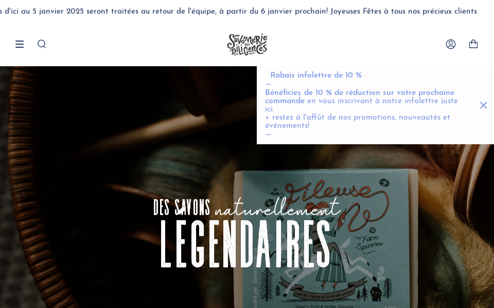 savonneriediligences.ca/ screen capture