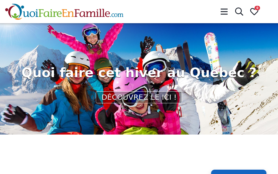 quoifaireenfamille.com/ screen capture