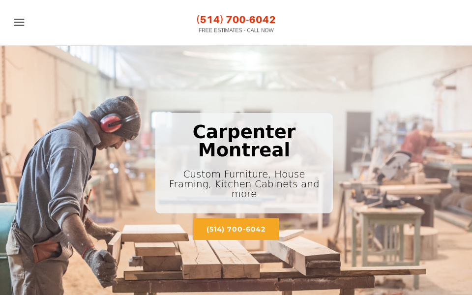 www.carpentrymontreal.ca/ screen capture