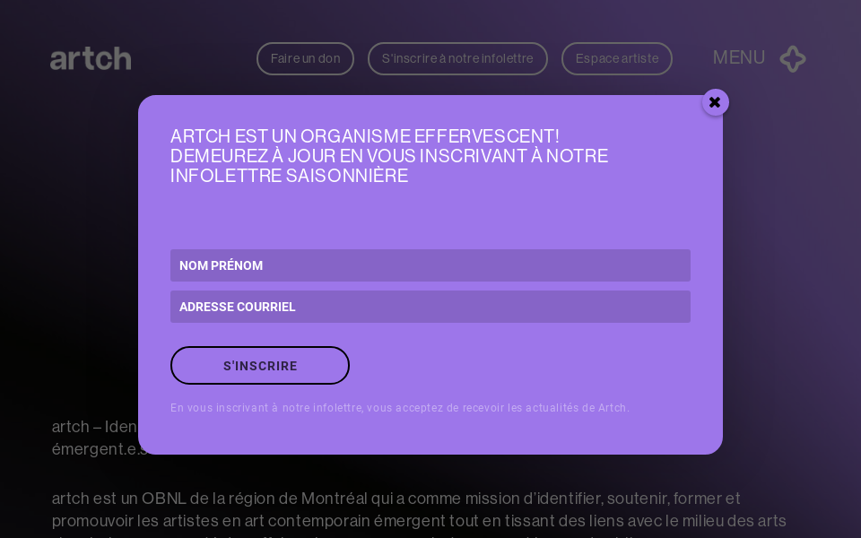 artch.org/ screen capture