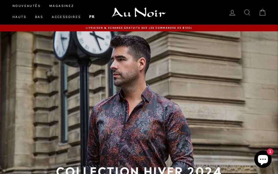 aunoir.shop/ screen capture