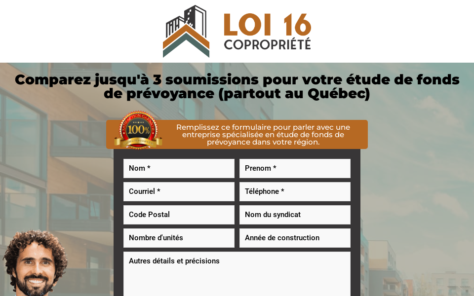 loi16copropriete.ca screen capture