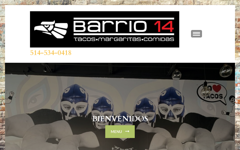www.barrio14.com/ screen capture