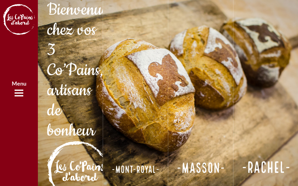 boulangerielescopainsdabord.com/ screen capture