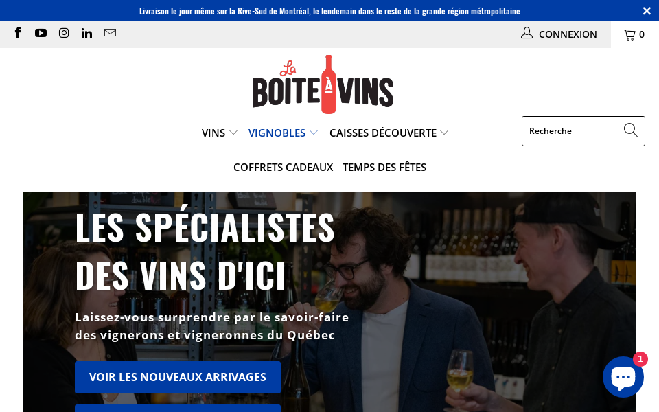 boiteavins.com/ screen capture