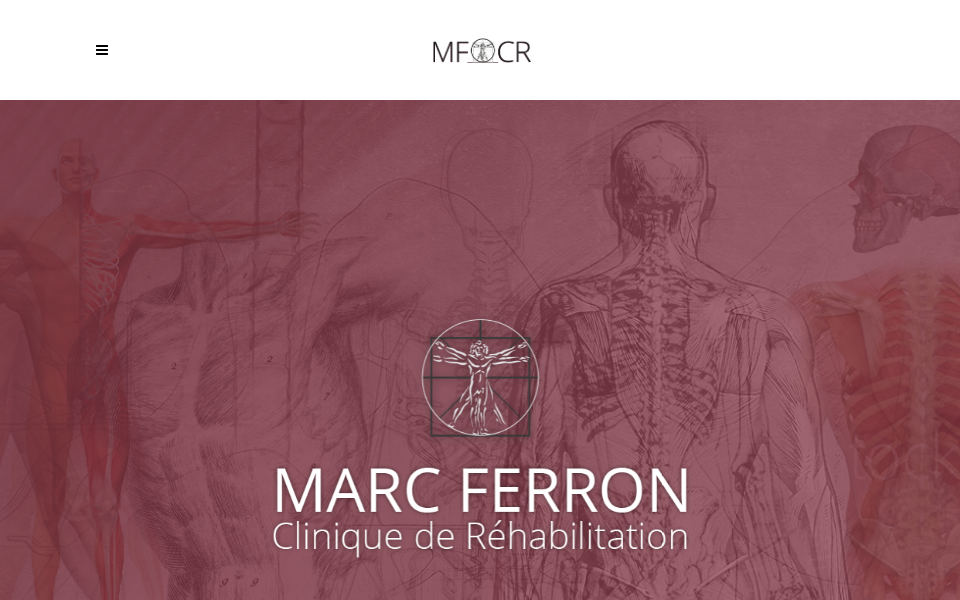 marcferron.com/ screen capture