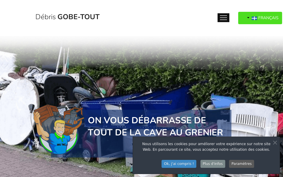 gobe-tout.ca/ screen capture