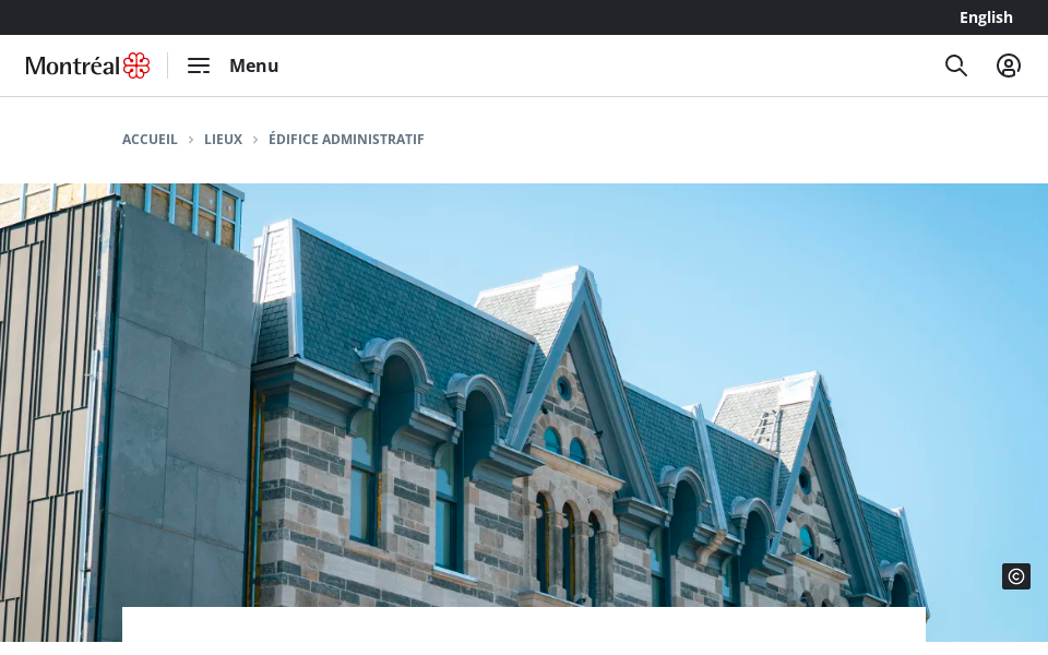 montreal.ca/lieux/caserne-26 screen capture