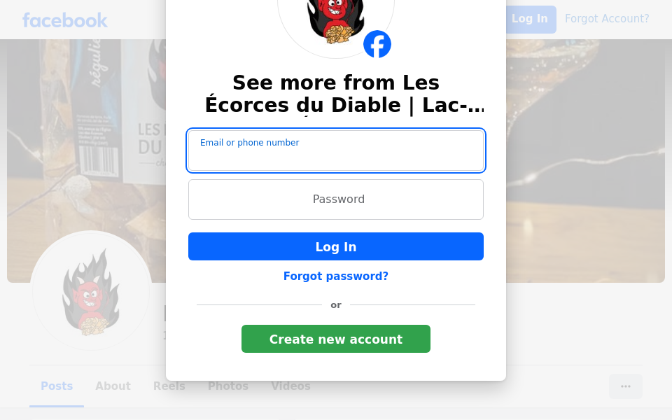 www.facebook.com/people/Les-%C3%89corces-du-Diable/100090604207985/ screen capture