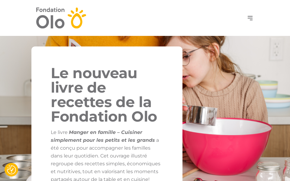 fr-ca.facebook.com/fondationolo screen capture