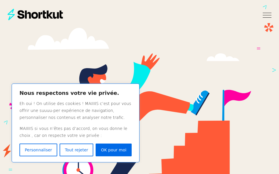 shortkut.ca/ screen capture