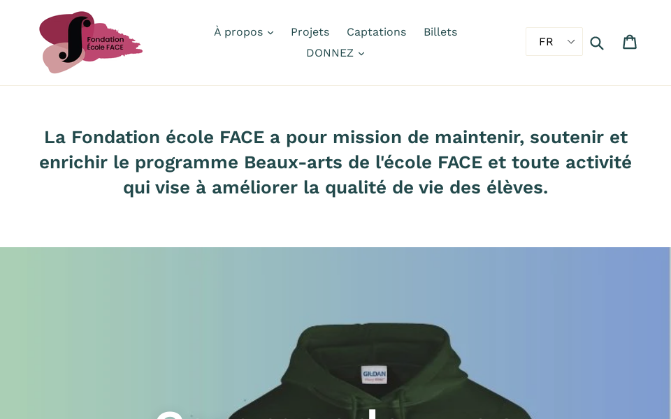 fondationface.ca/ screen capture