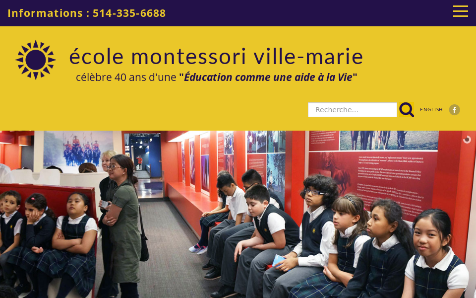 www.ecolemontessorivillemarie.com screen capture